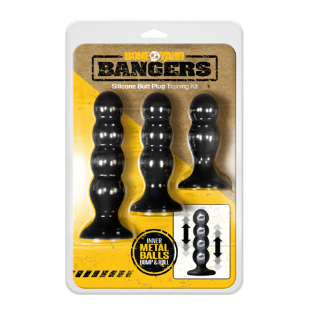 Boneyard Bangers Butt Plug Training Kit - Not Very Vanilla