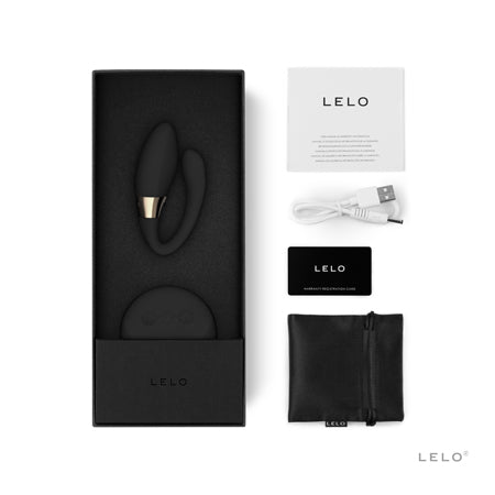 LELO TIANI DUO Rechargeable Dual Stimulation Couples Vibrator with Remote Black - Not Very Vanilla