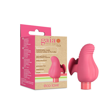 Blush Gaia Eco Love Bullet Vibrator and Sleeve Coral - Not Very Vanilla