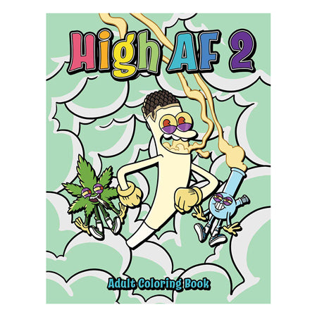 High AF 2 Coloring Book - Not Very Vanilla