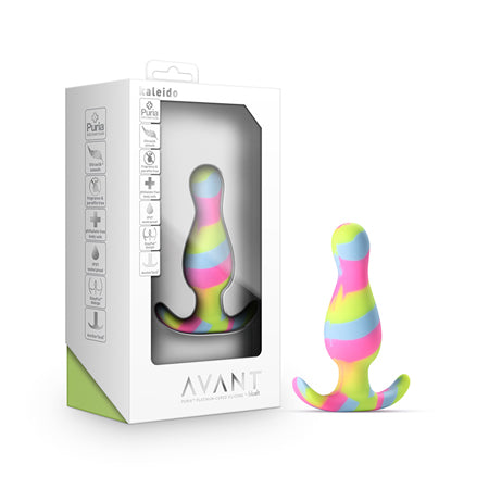 Blush Avant Kaleido Silicone Anal Plug Lime - Not Very Vanilla