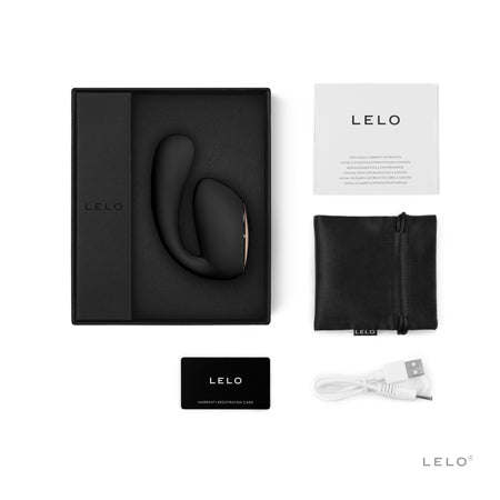 LELO IDA Wave Rechargeable Dual Stimulator Black - Not Very Vanilla