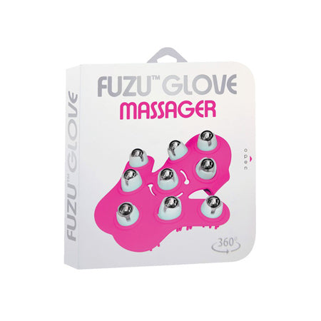 Fuzu 360° Massage Glove Neon Pink - Not Very Vanilla