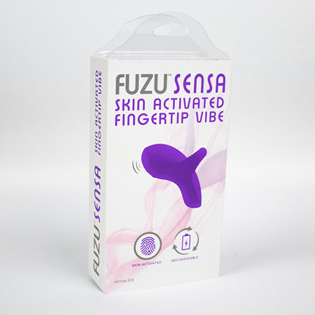 Fuzu Sensa Rechargeable Skin-Activated Fingertip Vibe Purple - Not Very Vanilla