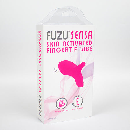 Fuzu Sensa Rechargeable Skin-Activated Fingertip Vibe Pink - Not Very Vanilla