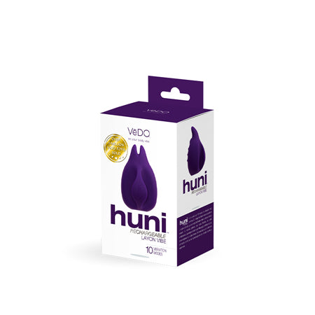 Vedo Huni Rechargeable Finger Vibe Deep Purple - Not Very Vanilla