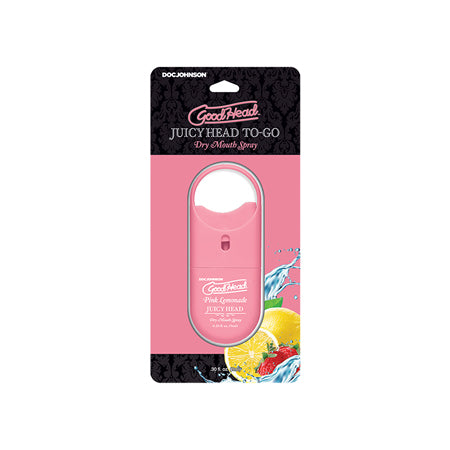 GoodHead Juicy Head Dry Mouth Spray To-Go Pink Lemonade 0.30 oz. - Not Very Vanilla