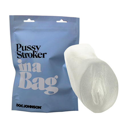 Doc Johnson Pussy Stroker In A Bag Frost - Not Very Vanilla