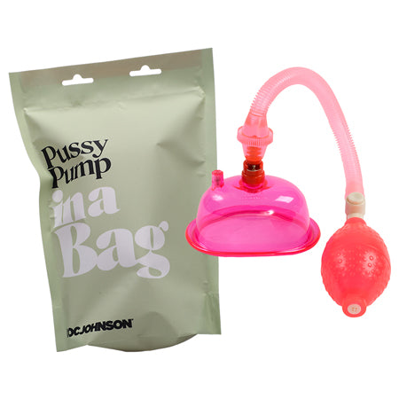 Doc Johnson Pussy Pump In A Bag Pink - Not Very Vanilla