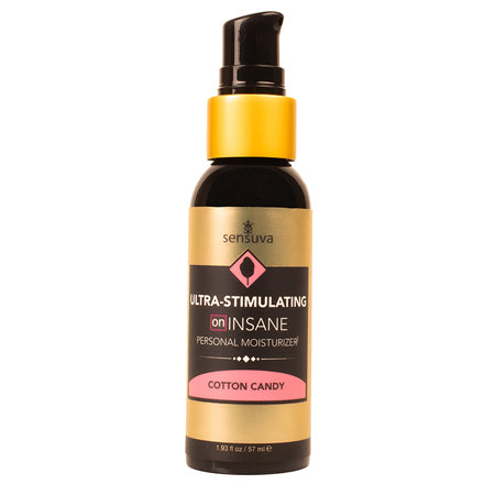 Sensuva Ultra-Stimulating ON Insane Personal Moisturizer Cotton Candy 2 oz. - Not Very Vanilla