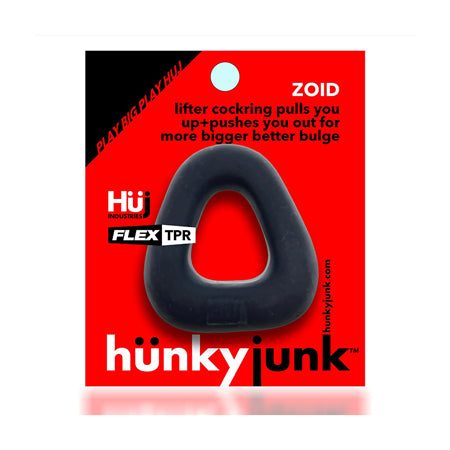 Hunkyjunk Zoid Trapezoid Lifter Cockring Tar Ice - Not Very Vanilla