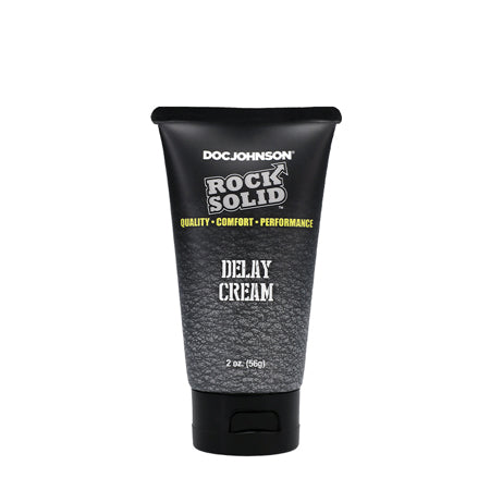 Rock Solid Delay Cream 2 oz. (Bulk) - Not Very Vanilla