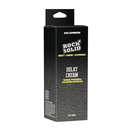 Rock Solid Delay Cream 2 oz. - Not Very Vanilla