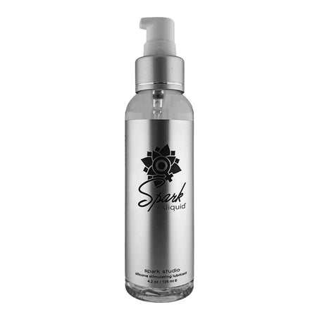 Sliquid Studio Collection Spark Stimulating Silicone Lubricant 4.2 oz. - Not Very Vanilla