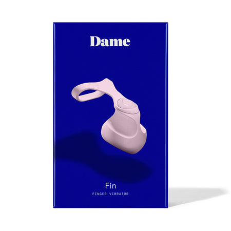 Dame Fin Finger Vibrator Quartz - Not Very Vanilla