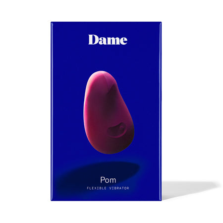 Dame Pom Flexible Vibrator Plum - Not Very Vanilla