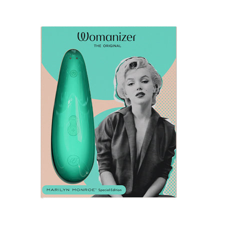 Womanizer x Marilyn Monroe Classic 2 Special Edition Pleasure Air Clitoral Stimulator Mint - Not Very Vanilla