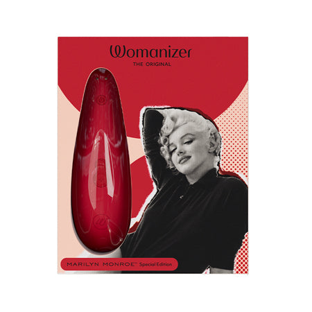 Womanizer x Marilyn Monroe Classic 2 Special Edition Pleasure Air Clitoral Stimulator Vivid Red - Not Very Vanilla