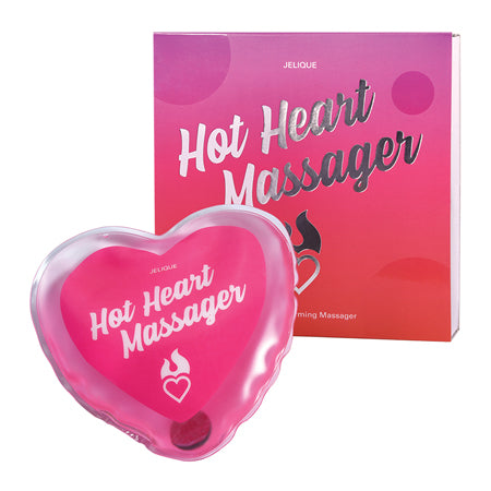 Jelique Hot Heart Massager Pink - Not Very Vanilla