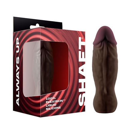 Shaft Bullet Rechargeable Realistic Silicone Mini Vibrator Mahogany - Not Very Vanilla