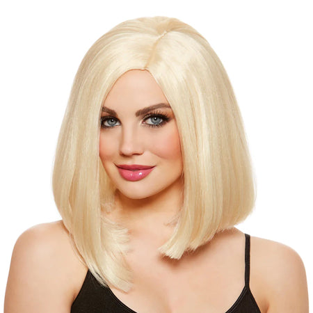 Mid-Length Bob Wig Blonde - Not Very Vanilla