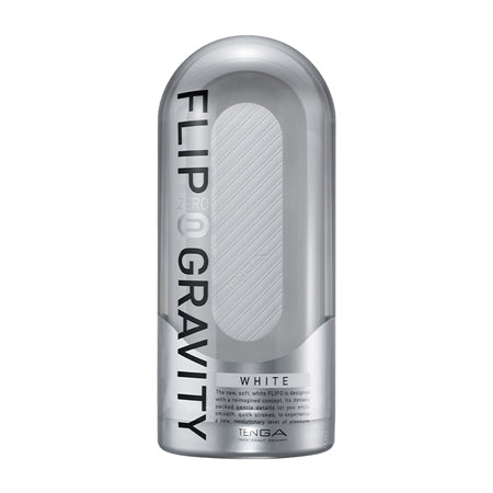 Tenga Flip Zero Gravity Stroker White - Not Very Vanilla