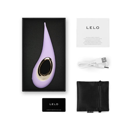 LELO DOT Elliptical Clitoral Stimulator Lilac - Not Very Vanilla