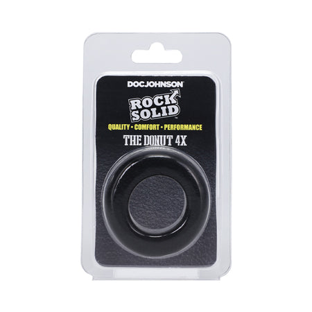 Rock Solid The Donut 4X C-Ring Black - Not Very Vanilla