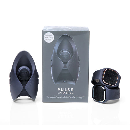 Hot Octopuss Pulse Duo Lux Rechargeable Remote-Controlled Vibrating Stroker 2-Pack Grey - Not Very Vanilla