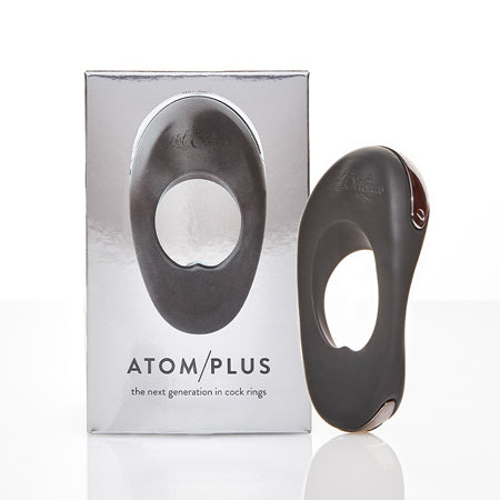 Hot Octopuss Atom Plus Rechargeable Vibrating Cock Ring Black - Not Very Vanilla