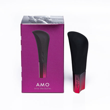 Hot Octopuss Amo Rechargeable Bullet Vibrator Black - Not Very Vanilla