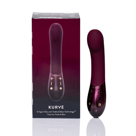 Hot Octopuss Kurve Rechargeable G-Spot Vibrator Plum - Not Very Vanilla