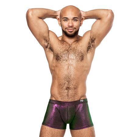 Male Power Hocus Pocus Uplift Mini Short Purple S - Not Very Vanilla