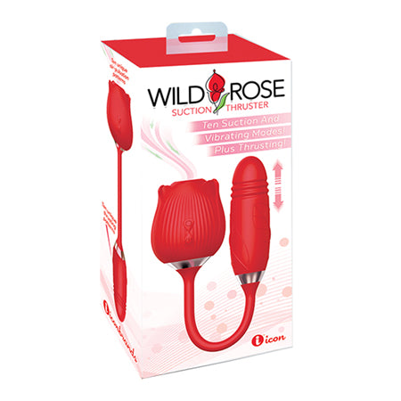 Wild Rose Suction Thruster Red - Not Very Vanilla