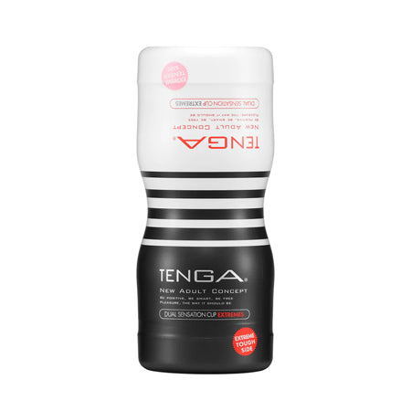 Tenga Dual Sensation Cup Extremes Stroker - Not Very Vanilla