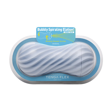 Tenga Flex Bubbly Blue Stroker - Not Very Vanilla