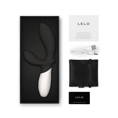 LELO LOKI Wave 2 Rechargeable Silicone Dual Stimulation Prostate Vibrator Black - Not Very Vanilla