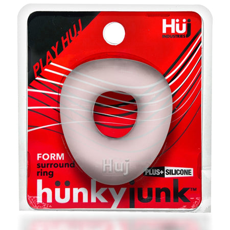 Hunkyjunk Form Surround Cockring Clear Ice - Not Very Vanilla