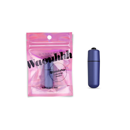 Love to Love Waouhhh Bullet Vibrator Midnight Indigo - Not Very Vanilla