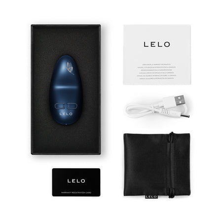 LELO NEA 3 Mini Silicone Vibrator Alien Blue - Not Very Vanilla