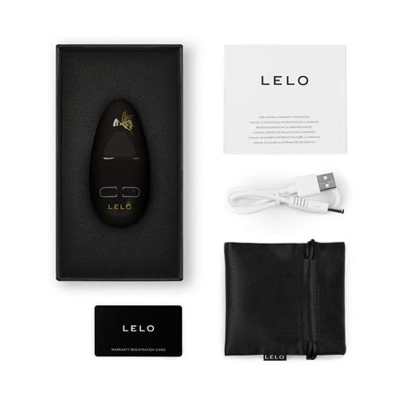 Lelo NEA 3 Rechargeable Mini Silicone Vibrator Black - Not Very Vanilla