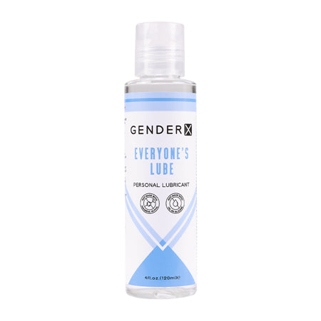 Gender X Everyone's Lube Water-Based Lubricant 4 oz. - Not Very Vanilla