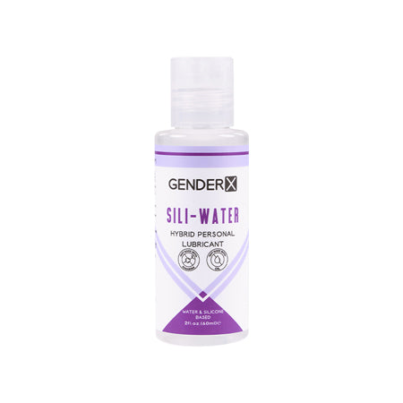 Gender X Sili-Water Hybrid Personal Lubricant 2 oz. - Not Very Vanilla