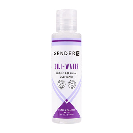 Gender X Sili-Water Hybrid Personal Lubricant 4 oz. - Not Very Vanilla