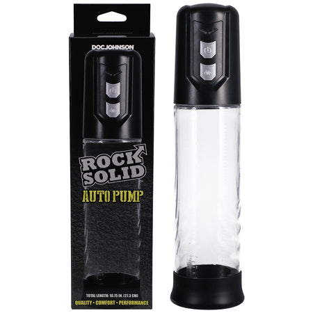 Rock Solid Auto Pump Black/Clear - Not Very Vanilla