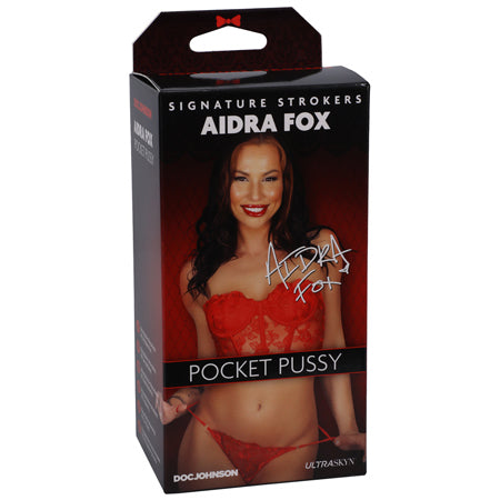 Signature Strokers Aidra Fox ULTRASKYN Pocket Pussy Tan - Not Very Vanilla