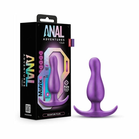 Anal Adventures Matrix Quantum Plug Galactic Purple - Not Very Vanilla