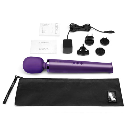 Le Wand Rechargeable Vibrating Massager Purple - Not Very Vanilla