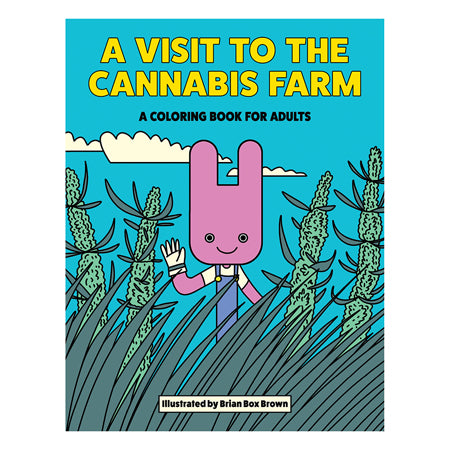 A Visit To The Cannabis Farm Coloring Book - Not Very Vanilla