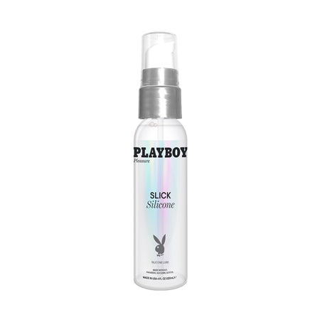 Playboy Slick Silicone Lubricant 4 oz. - Not Very Vanilla